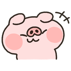 [LINEスタンプ] 豚ニクちゃん LINE初のスタンプ