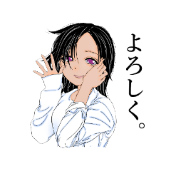 [LINEスタンプ] 真夜中に吠える。