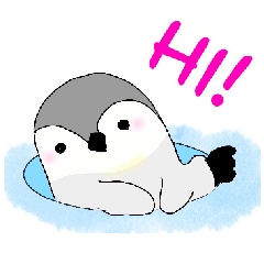 [LINEスタンプ] スライミーペンギン