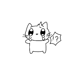 [LINEスタンプ] 泣きそうな猫