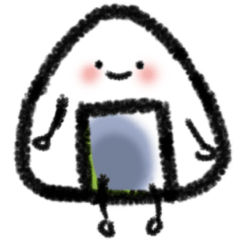 [LINEスタンプ] コメ米おにぎりさん