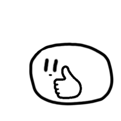 [LINEスタンプ] シュールなおもち