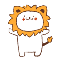 [LINEスタンプ] 動物deもにもにちゃん