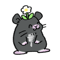 [LINEスタンプ] ハムスいろいろ2