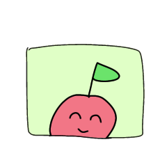 [LINEスタンプ] りんごくんスタンプ1