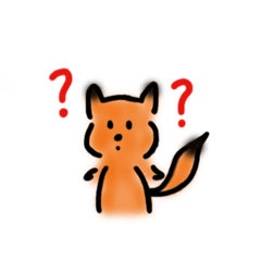 [LINEスタンプ] 時々犬のキツネに似ています