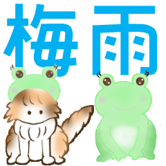 [LINEスタンプ] 綺麗な猫らいらい2【梅雨編】