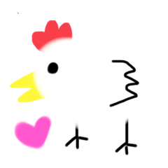 [LINEスタンプ] チキンハートくんの画像（メイン）