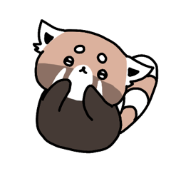 [LINEスタンプ] レッサーパンダくん2